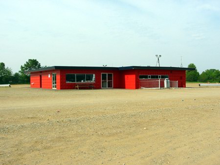 Capri Drive-In Theatre - Outside Of Concession - Photo From Water Winter Wonderland